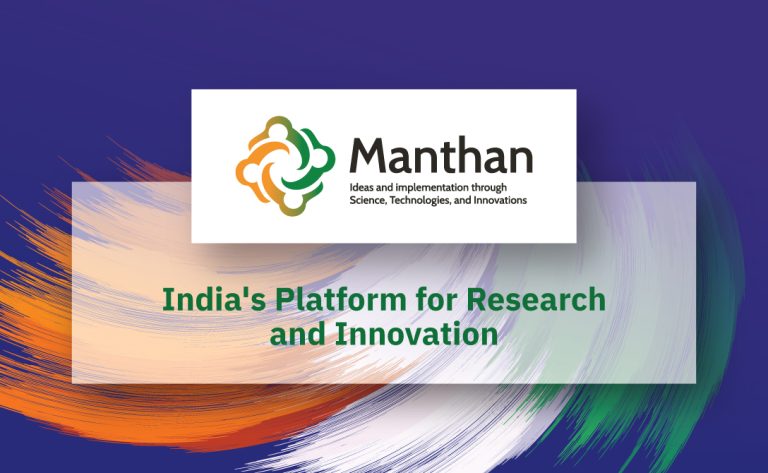 Principal Scientific Adviser to The Government of India Unveils Manthan