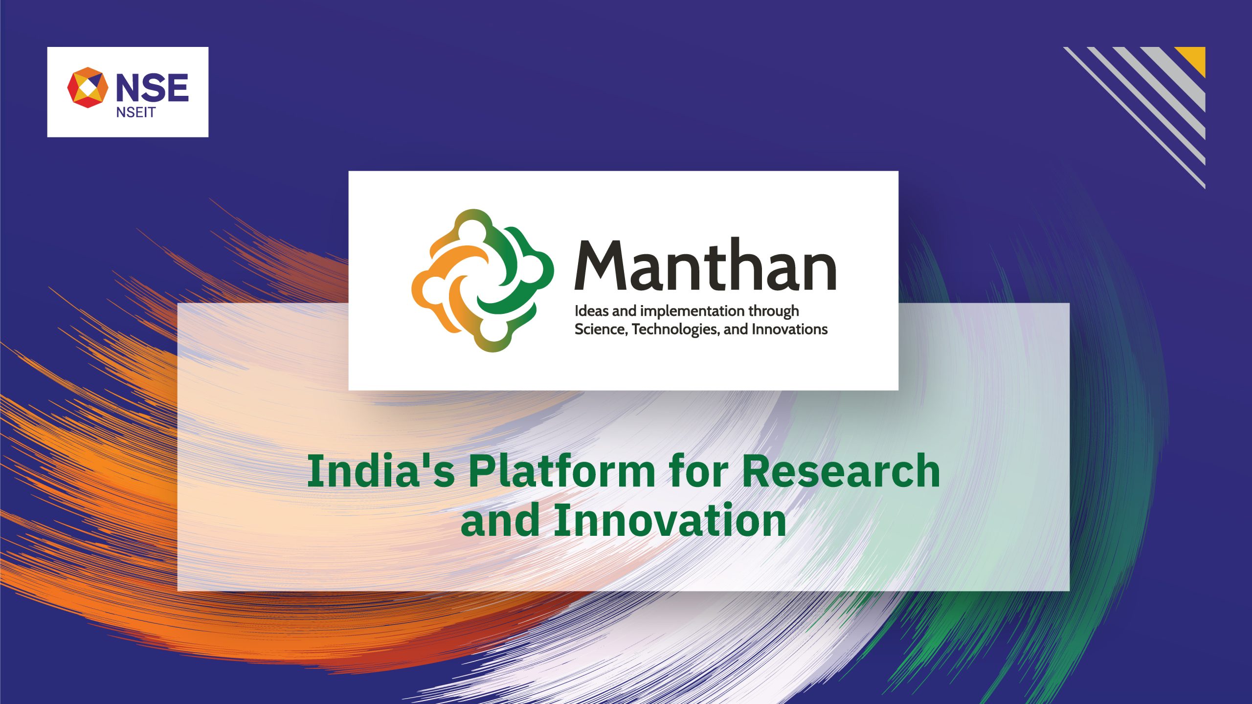 Manthan – India’s Platform for Research & Development | Powered by NSEIT